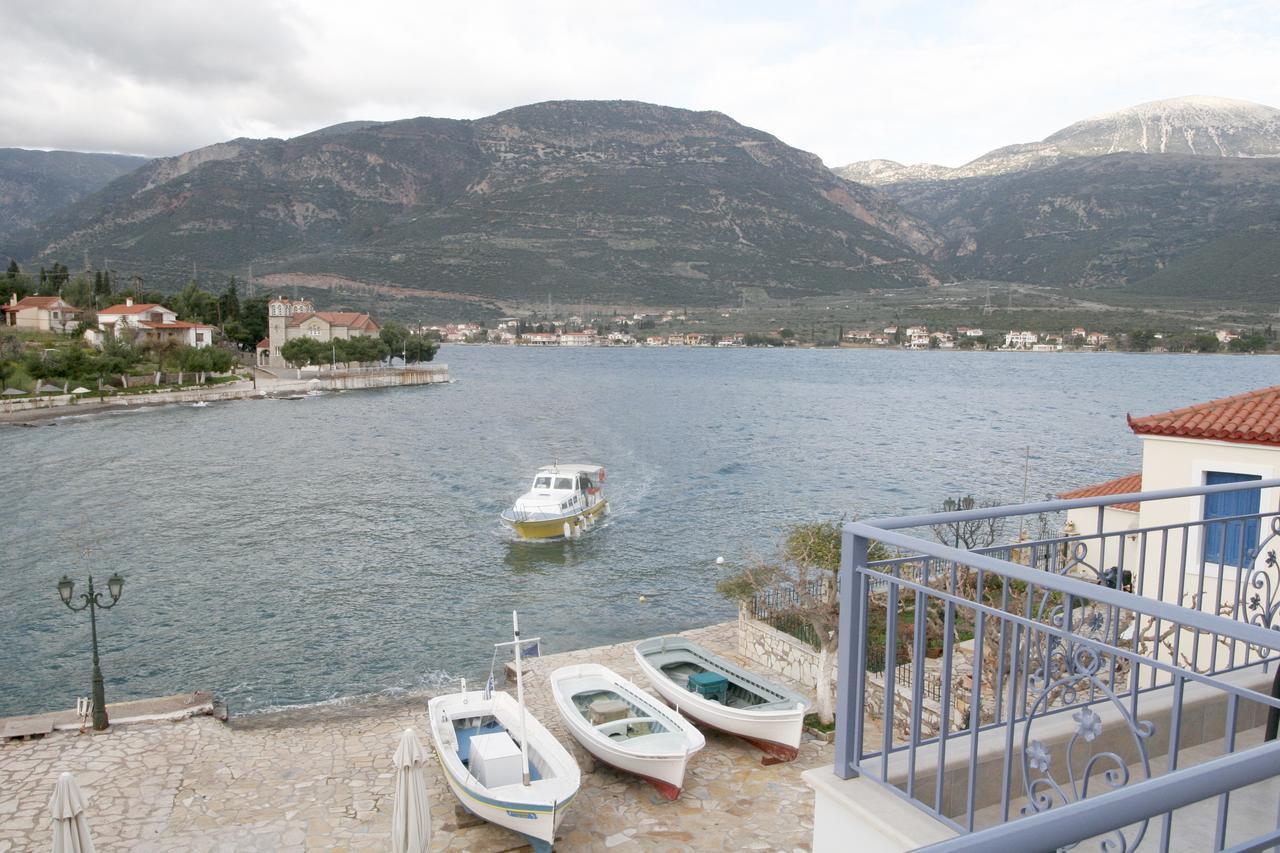 Boutique Hotel Iasmos Trizonia Bagian luar foto
