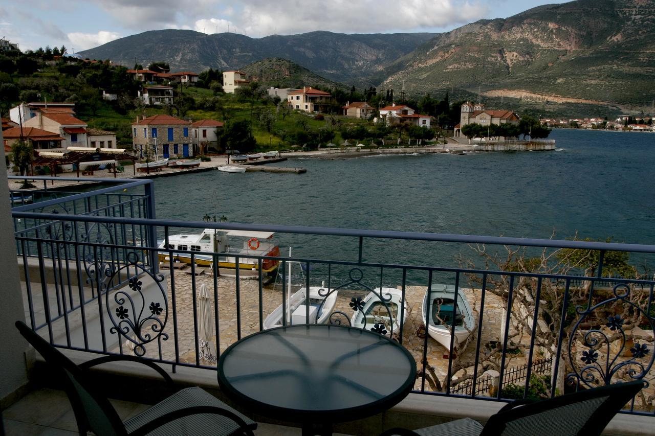 Boutique Hotel Iasmos Trizonia Bagian luar foto